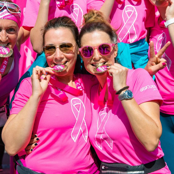 Finisher-Medaille des I Like It Frauenlaufs